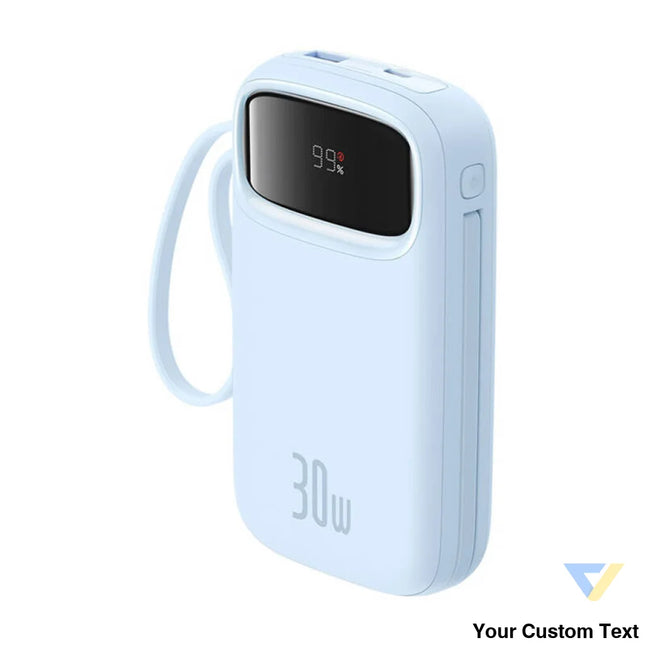 Powerbank Baseus QPow2 20000mAh 30W 2xUSB C (blue) Powerbanks