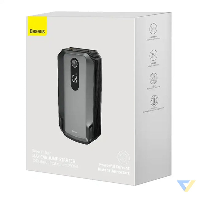 Powerbank / Baseus Super Energy Max Car Jump Starter 20000mAh 2000A USB (Black) Jump starters