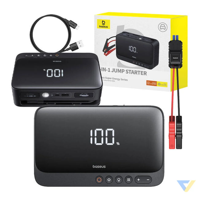 Powerbank/Car Jump Starter Baseus Super Energy 600A (black) Jump starters