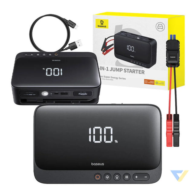 Powerbank/Car Jump Starter Baseus Super Energy 600A (black) Jump starters