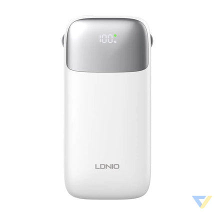 Powerbank LDNIO PQ20 22.5W 20000mAh USB C lightning (biały) Powerbanks