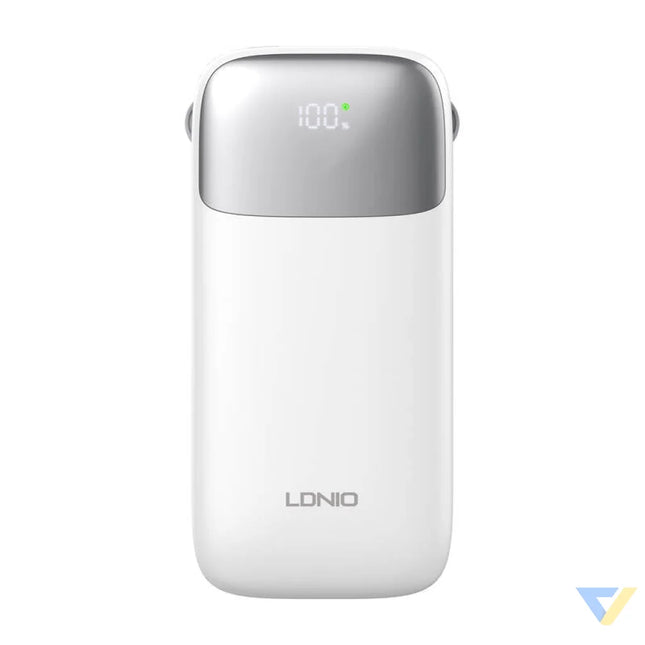 Powerbank LDNIO PQ20 22.5W 20000mAh USB C lightning (biały) Powerbanks