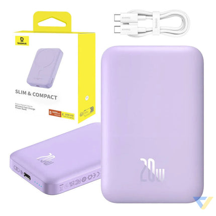 Powerbank mini Baseus 6000 mAh 20W (purple) Powerbanks