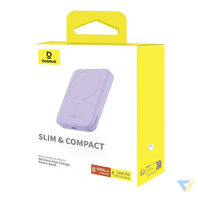 Powerbank mini Baseus 6000 mAh 20W (purple) Powerbanks