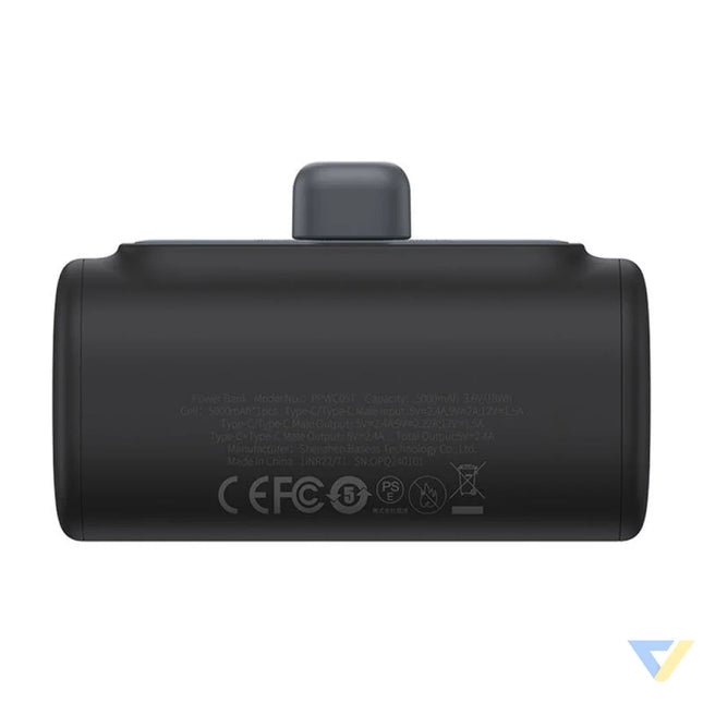 Powerbank OS Baseus Compact IP 5000mAh 20W (black) Powerbanks