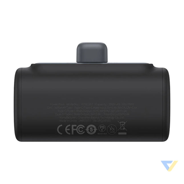 Powerbank OS Baseus Compact IP 5000mAh 20W (black) Powerbanks