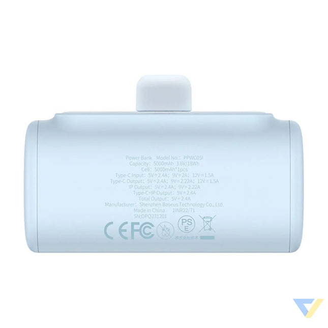 Powerbank OS Baseus Compact IP 5000mAh 20W (blue) Powerbanks