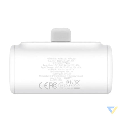 Powerbank OS Baseus Compact IP 5000mAh 20W (white) Powerbanks