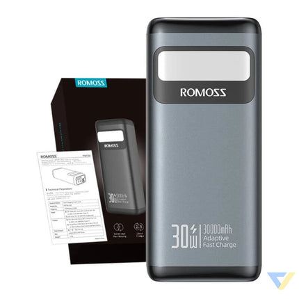 Powerbank PMT30 Romoss 30000mAh 30W (black) Powerbanks