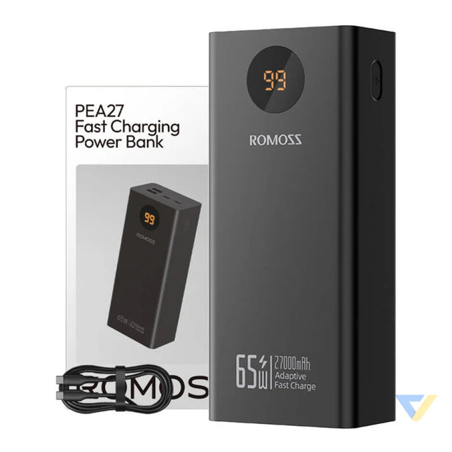 Powerbank Romoss PEA27S Pro 27000mAh 65W (black) Powerbanks