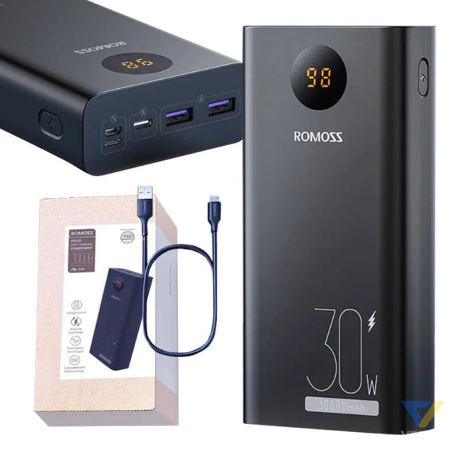 Powerbank Romoss PEA30 30000mAh (black) Powerbanks