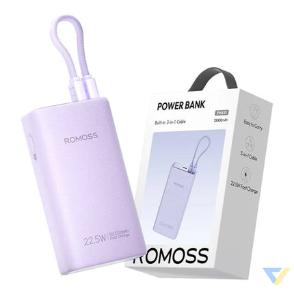 Powerbank Romoss PHA10 10000mAh 22.5W (purple) Powerbanks