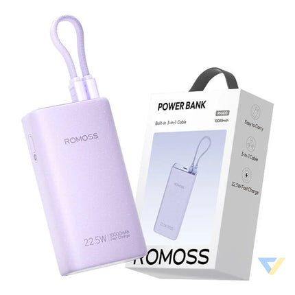 Powerbank Romoss PHA10 10000mAh 22.5W (purple) Powerbanks