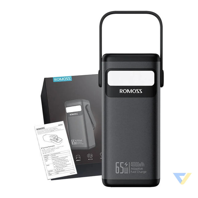 Powerbank Romoss PMT40 40000mAh 65W (black) Powerbanks