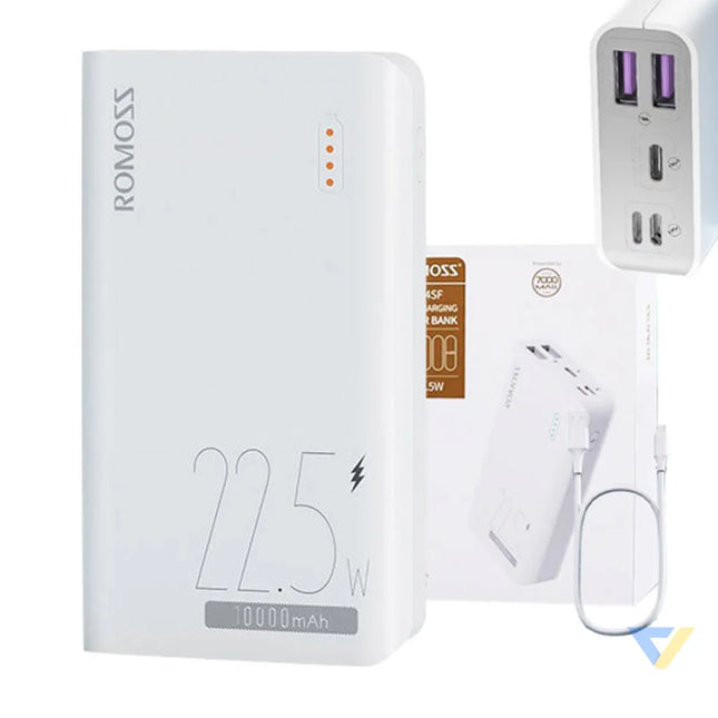 Powerbank Romoss SENSE4SF 10000mAh 22.5W (white) Powerbanks