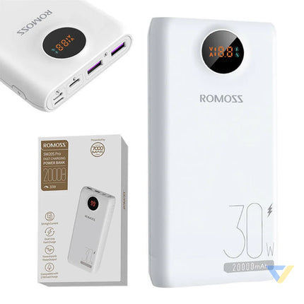 Powerbank Romoss SW20S Pro 20000mAh 30W (white) Powerbanks