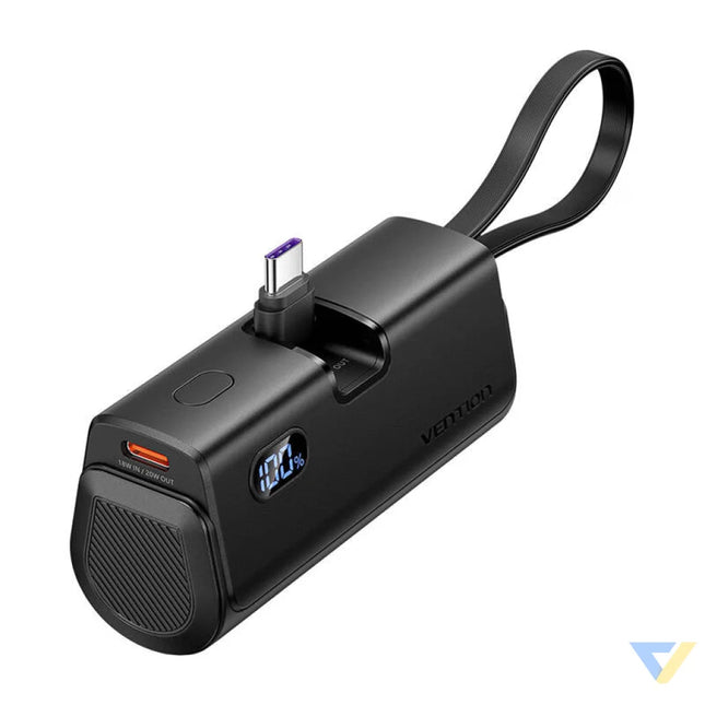 Powerbank Vention LED display 4800mAh 22.5W FHQB0 (black) Powerbanks