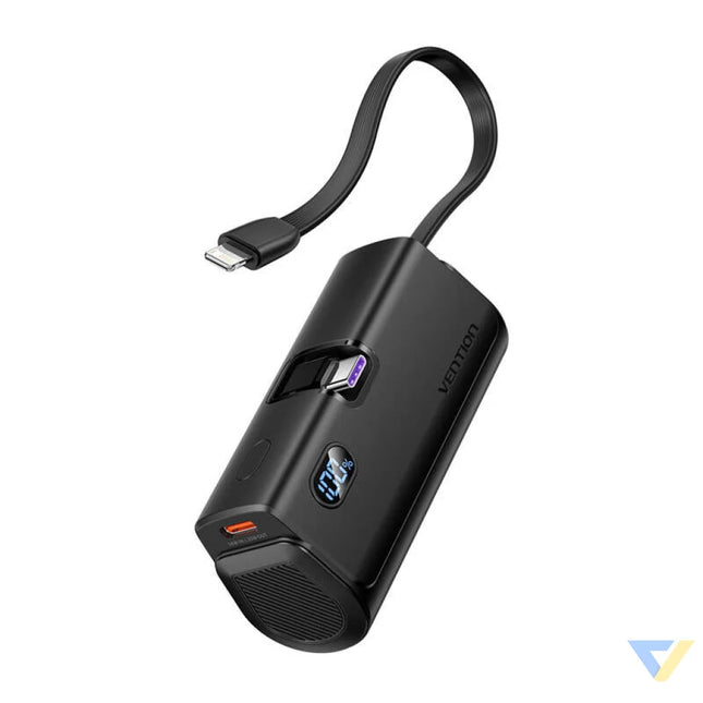 Powerbank Vention LED display 4800mAh 22.5W FHQB0 (black) Powerbanks