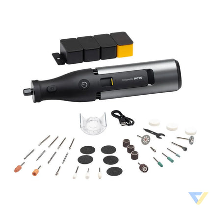 Precision multifunction grinder 12V set 36 el. HOTO QWLDM002 35000RPM Grinders