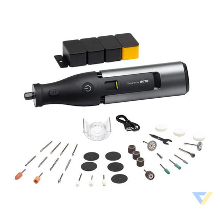 Precision multifunction grinder 12V set 36 el. HOTO QWLDM002 35000RPM Grinders