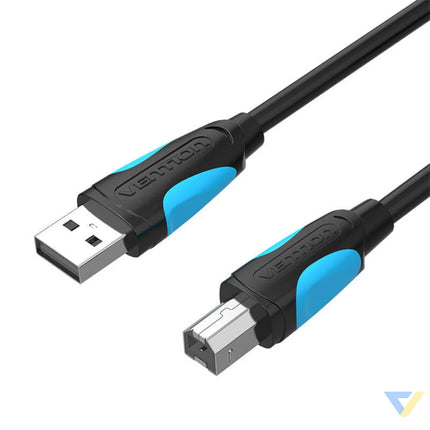 Printer Cable USB 2.0 A to USB B Vention VAS A16 B300 3m Black USB cables