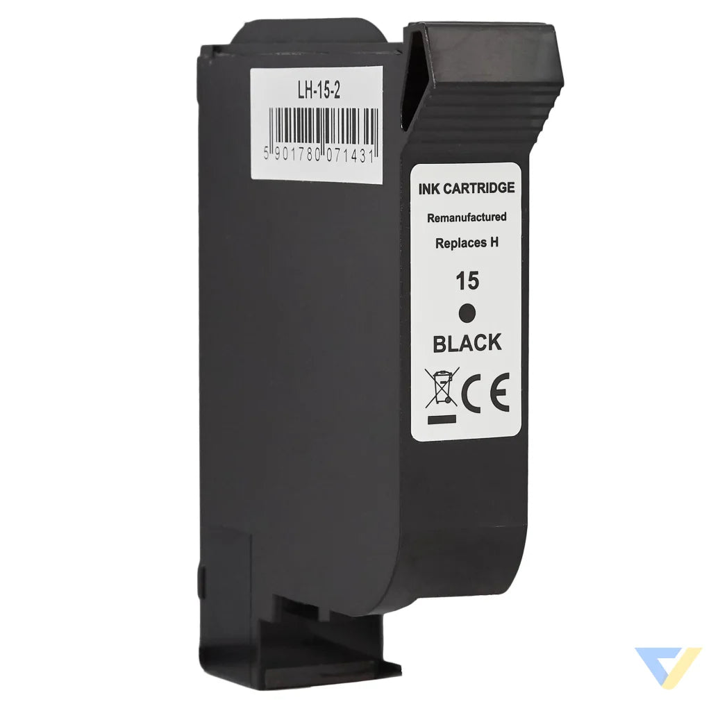 Printhead for HP | C6615DE | rem. | black | 40 ml | bulk