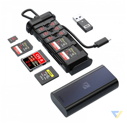 Pro card reader FREEWELL CF A/B SD TF Card readers