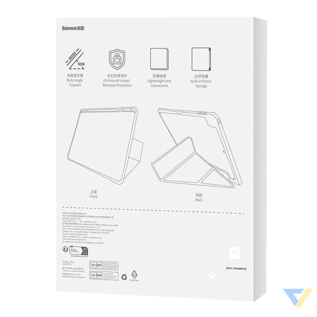 Protective case Baseus Minimalist for iPad Air 4/5 10.9 inch (white) Protective cases for tablets