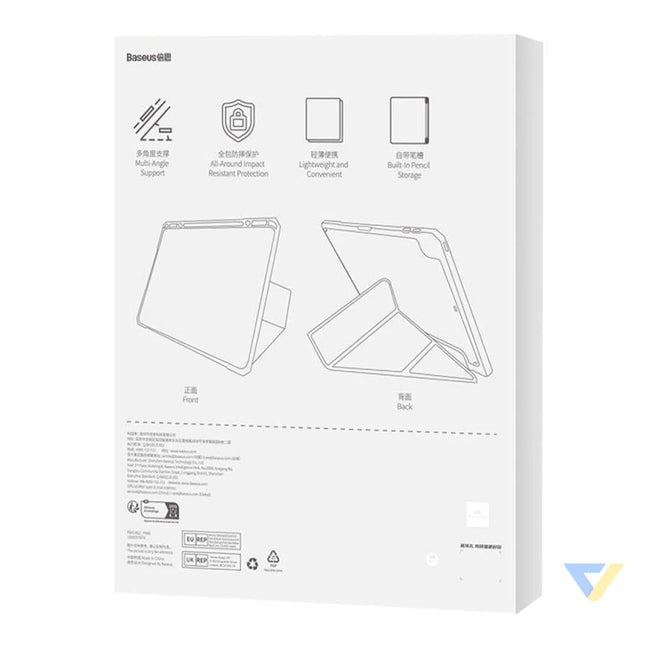 Protective case Baseus Minimalist for iPad Air 4/5 10.9 inch (white) Protective cases for tablets