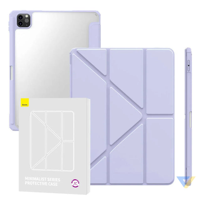 Protective case Baseus Minimalist for iPad Pro (2018/2020/2021/2022) 11 inch (fioletowe) Protective cases for tablets