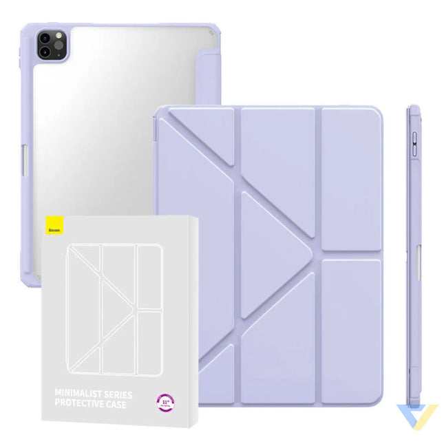Protective case Baseus Minimalist for iPad Pro (2018/2020/2021/2022) 11 inch (fioletowe) Protective cases for tablets