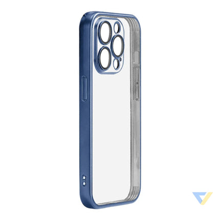 Protective phone case Joyroom JR 15Q2 for iPhone 15 Pro (matte blue) Protective cases for smartphones