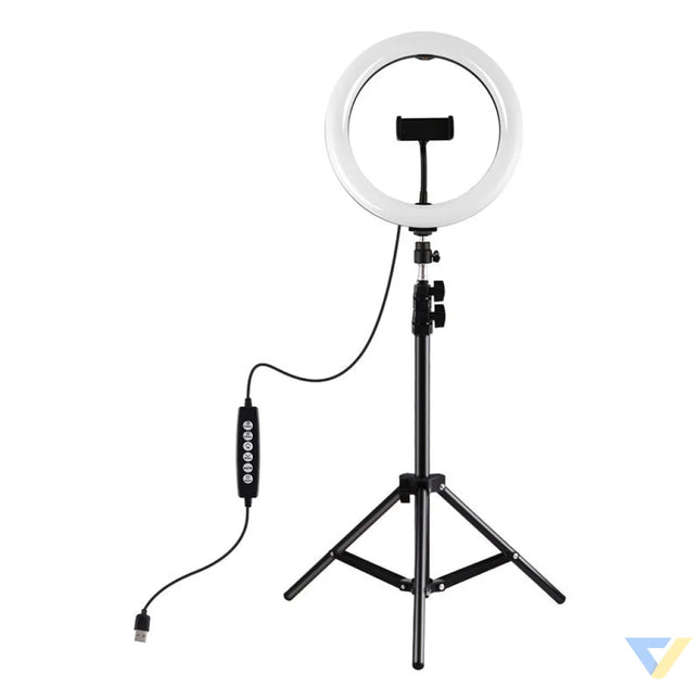 Puluz 1.1m tripod with RGBW LED lighting 26cm vlog / stream / smartphone PKT3044 Ring lights