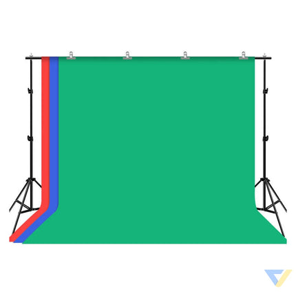 Puluz 2x3m photo backdrop set/stand + photo backdrops 3 pcs PKT5205 Photo backgrounds