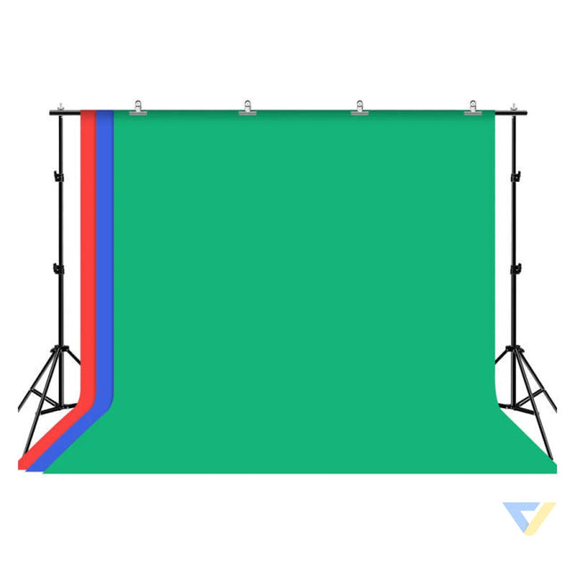 Puluz 2x3m photo backdrop set/stand + photo backdrops 3 pcs PKT5205 Photo backgrounds
