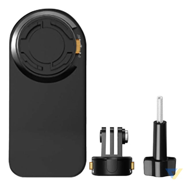 PULUZ backpack mount for sports cameras (including Osmo Action 5 Pro Insta360 Ace Pro 2)(black) Straps mounts and