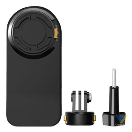 PULUZ backpack mount for sports cameras (including Osmo Action 5 Pro Insta360 Ace Pro 2)(black) Straps mounts and