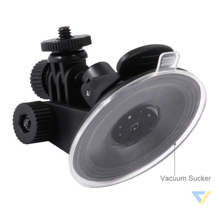 Puluz car windshield mount for sports cameras (including Osmo Action 5 Pro Insta360 X5) Straps mounts and holders