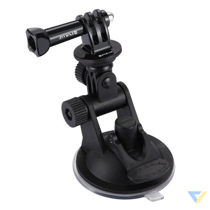 Puluz car windshield mount for sports cameras (including Osmo Action 5 Pro Insta360 X5) Straps mounts and holders