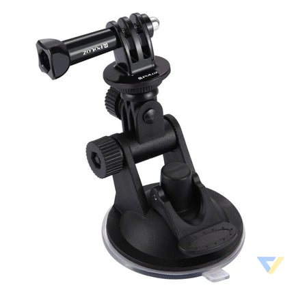 Puluz car windshield mount for sports cameras (including Osmo Action 5 Pro Insta360 X5) Straps mounts and holders