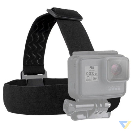 Puluz headband with sports camera mount (including Osmo Action 5 Pro Ace Pro 2) Booms and selfie sticks