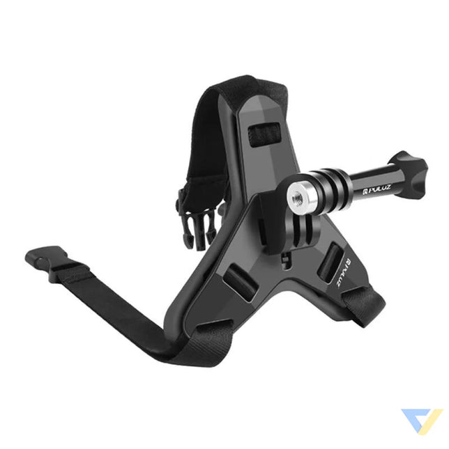 PULUZ helmet chin mount for sports cameras (including X5 / X4 Osmo Action 5 Pro) PU579B Booms and selfie sticks