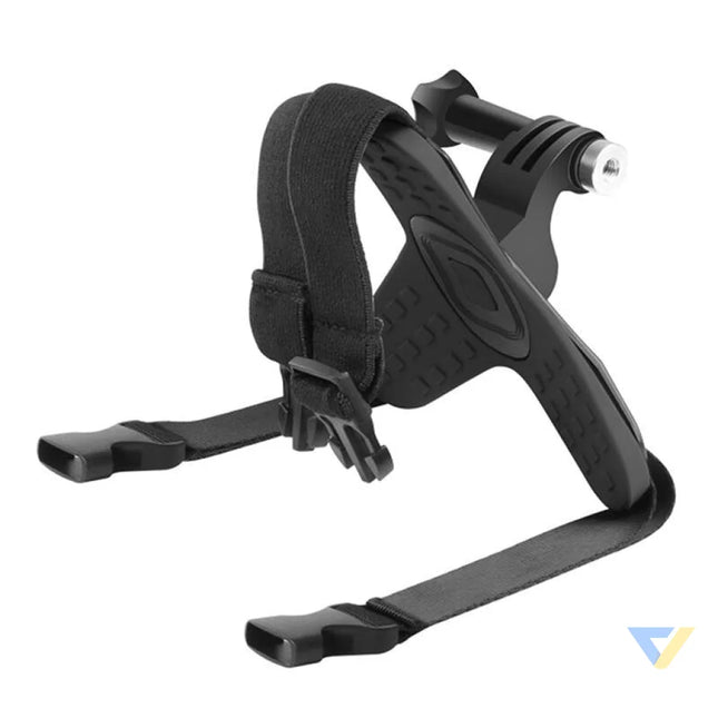 PULUZ helmet chin mount for sports cameras (including X5 / X4 Osmo Action 5 Pro) PU579B Booms and selfie sticks
