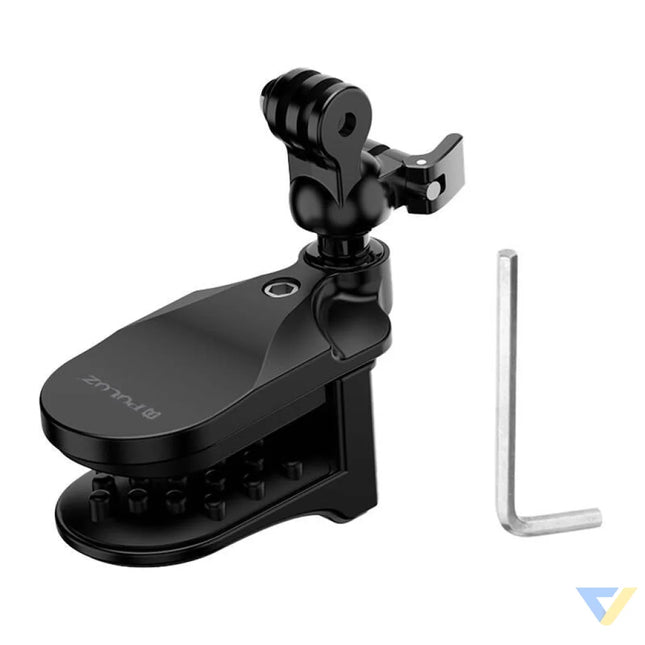 PULUZ helmet mount for sports cameras (DJI Action GoPro Hero)(black) Straps mounts and holders
