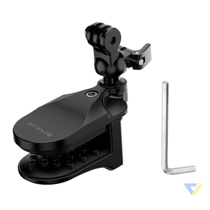 PULUZ helmet mount for sports cameras (DJI Action GoPro Hero)(black) Straps mounts and holders