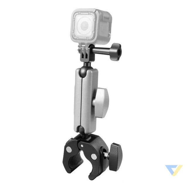 PULUZ motorcycle mount for sports cameras (DJI GoPro Insta360) (black) Booms and selfie sticks