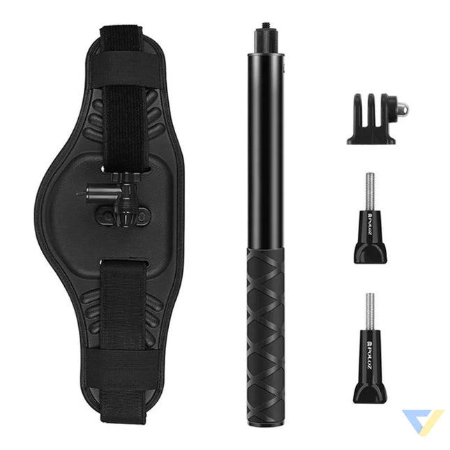Puluz photo belt with selfie stick for sports cameras (DJI Action GoPro Insta360) Booms and selfie sticks