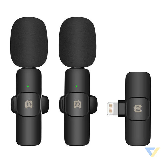 Puluz PU3150B Lavalier Wireless Microphone Lightning Type. Lavalier