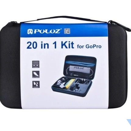 Puluz set of 20 accessories for sports cameras (including Osmo Action 5 Pro) PKT11 Sets