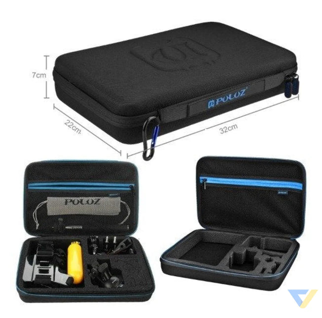 Puluz set of 20 accessories for sports cameras (including Osmo Action 5 Pro) PKT11 Sets
